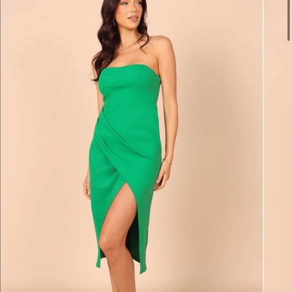 CUTE STRAPLESS DRESS - Picture 3 of 13